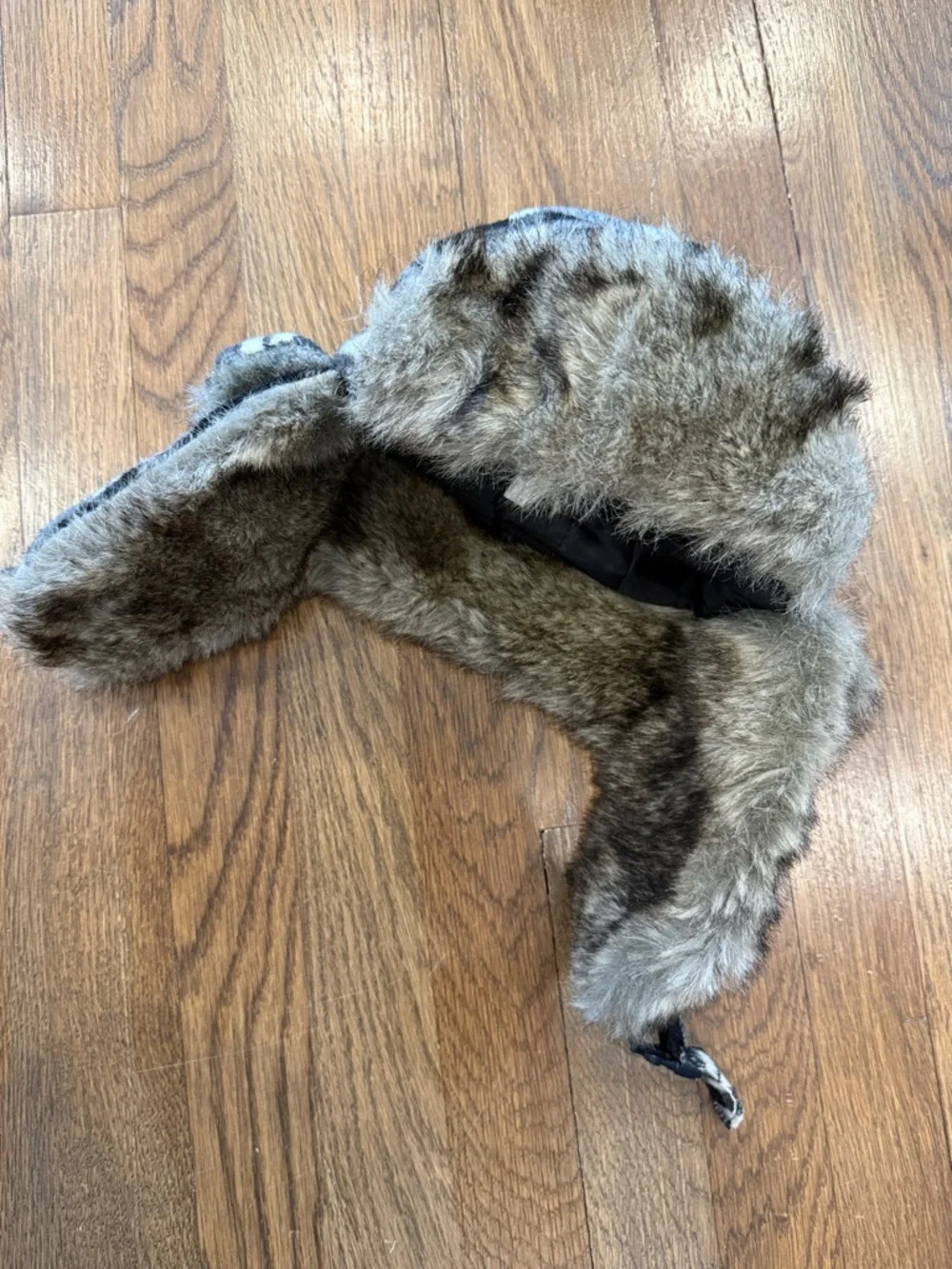 Plaid Fur Trapper Hat